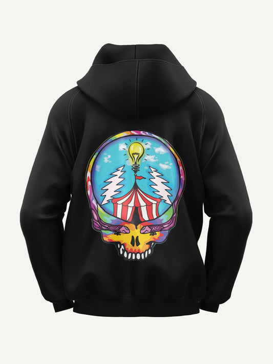 Black Grateful Carnival Hoodie