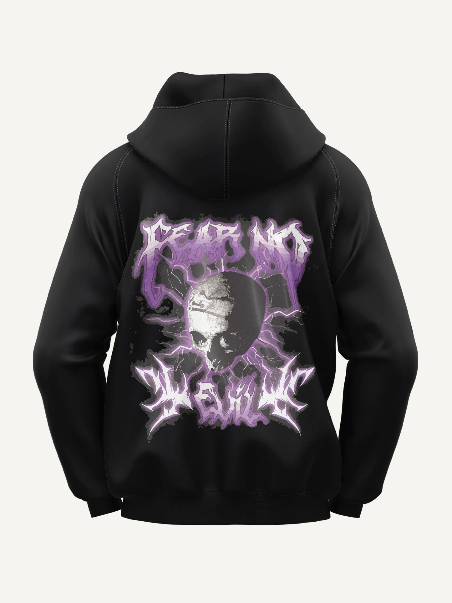 Black Metal Storm Hoodie