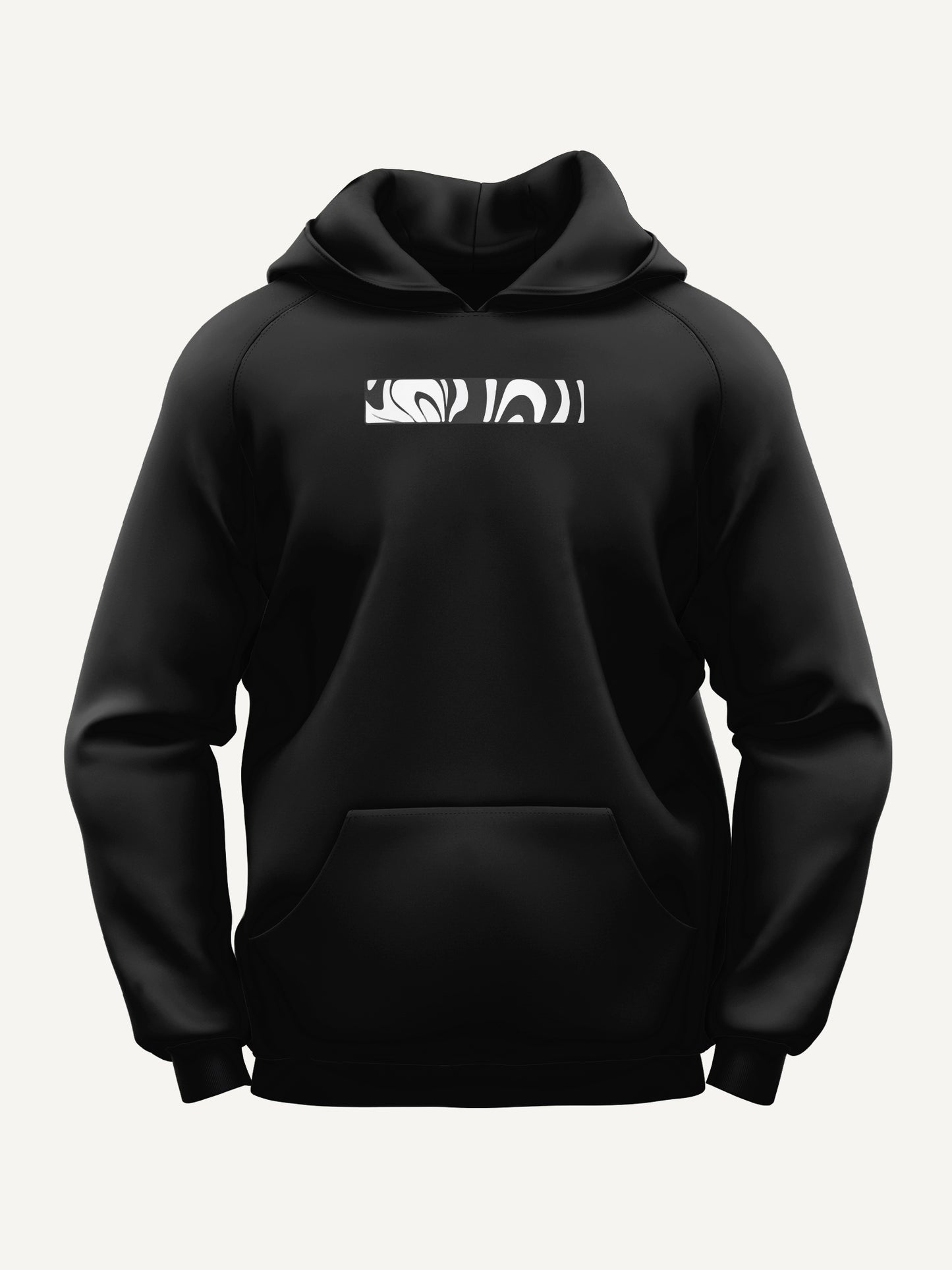 Black Scroll King Hoodie